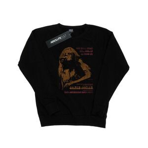 Janis Joplin Womens/Ladies Madison Square Garden Sweatshirt / Black